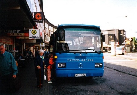 Haltestelle Alsdorf Denkmalplatz