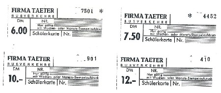 Schülerkarte