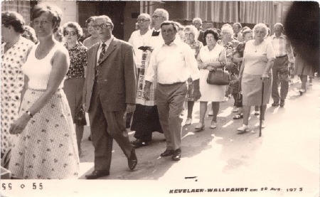 Kevelaer-Wallfahrt 29.August 1975 Foto/ Heesel